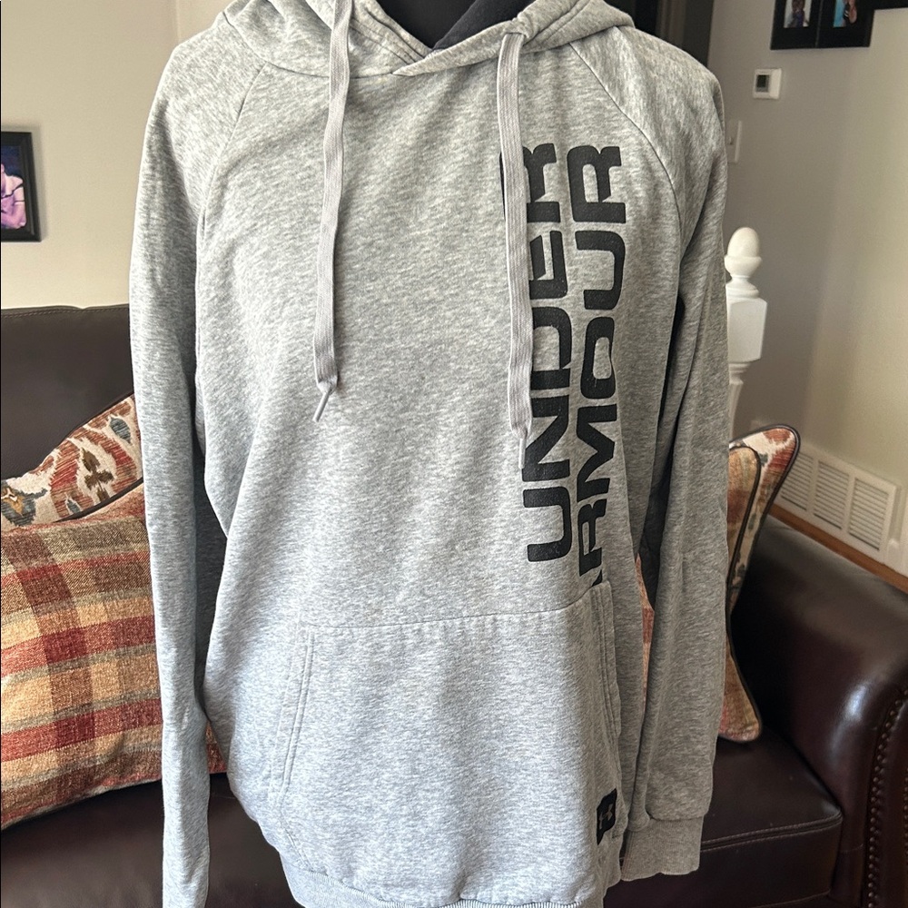 Under Armour Men's Heather Gray Hoodie